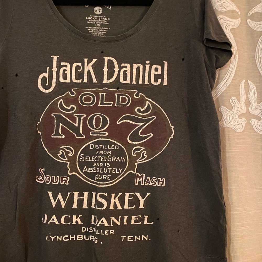 New With Tags- Lucky Brand Jack Daniels Tee